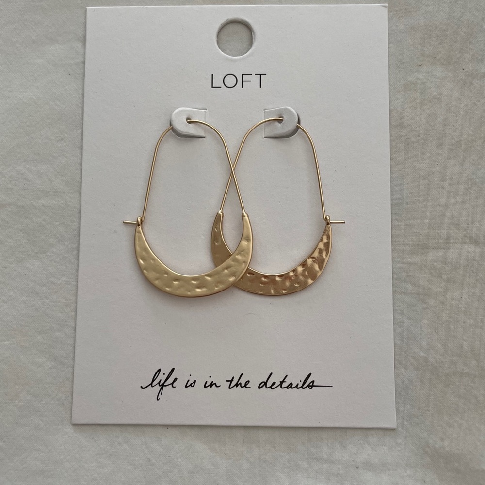 Loft Gold Drop Earrings